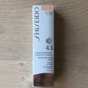 NiB Shiseido Urban Environment Tinted UV spf 43.
